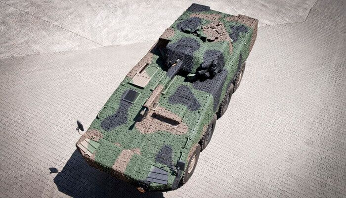MULTISPECTRAL MOBILE CAMOUFLAGE